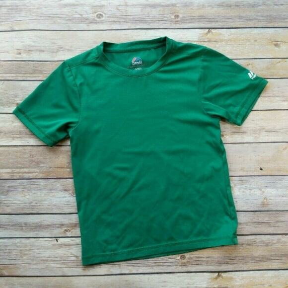 Majestic Green Athletic Short-Sleeve Tee - Small - Picture 1 of 4